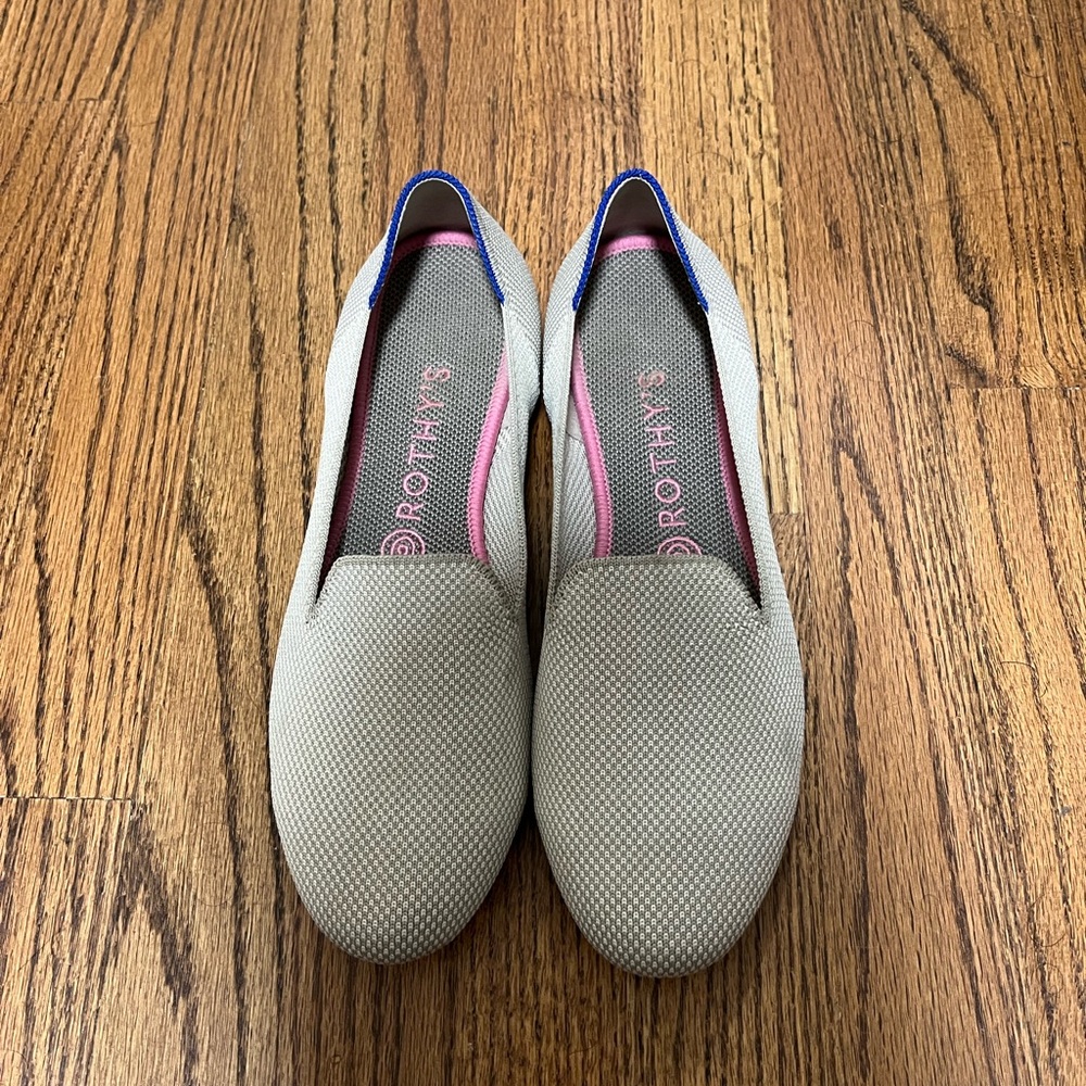 Rothy’s Loafer Linen Double Stitch size 9